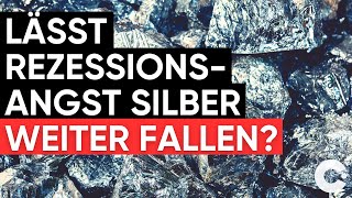 🚨🚨Silber Lässt Rezessionsangst Kurs weiter fallen [upl. by Anwahsit746]