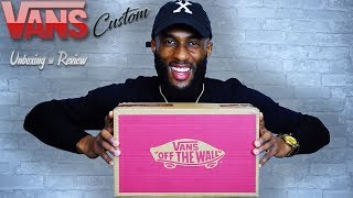 VANS CUSTOM quotSk8Hiquot  UNBOXING amp REVIEW [upl. by Onaimad667]