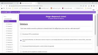 Examenexaminaretest drone Romania certificare categoria A1A3 [upl. by Erdna]