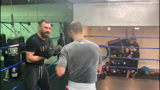 Montesacro boxe Mattia Pileggi amp Yuri Mazza [upl. by Aniaj]