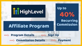 GoHighLevel Affiliate Program 2024  Earn Money from gohighlevelcom [upl. by Torrin]