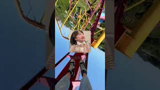 The FirstPerson View Of The Roller Coaster Is So ExcitingAsmr Bungee Jumping Funny Shorts [upl. by Attenad]