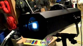 Chauvet DJ Follow Spot LED 75ST DJ Jer Shop Time [upl. by Amble664]