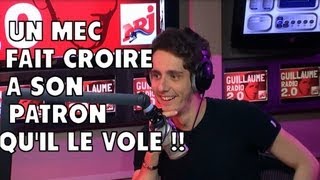 Un patron de Kebab veut tuer son employé  Guillaume radio 20 sur NRJ [upl. by Islek877]