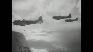 Castle Films newsreel 1943  Bismarck Sea Victory  Historic WWII Footage [upl. by Atilemrac]