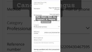 The Best Way To Cancel A Regus Account [upl. by Kurtis]