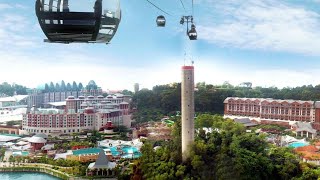 Singapore Cable car views [upl. by Adolf]