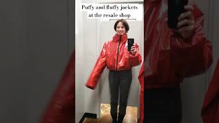 Try on these jackets at the resale shop with me fashion shorts [upl. by Shelah]