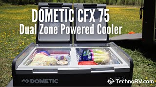 Dometic CFX 75 Dual Zone Powered Cooler [upl. by Atoiganap827]