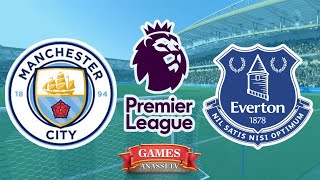 Manchester City vs Everton  Premier League 2024  eFootball PES Gameplay PC HD [upl. by Etteniuq]