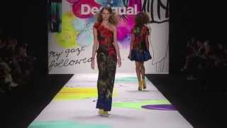 Desigual presents AW15 YES collection at Mercedes Benz Fashion Week New York [upl. by Sherurd]