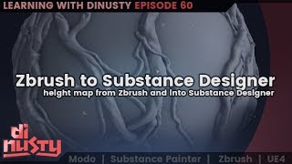 Zbrush to Substance Designer EP60 [upl. by Almire]