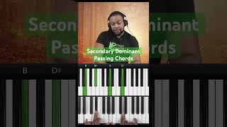 Secondary Dominant Passing Chords [upl. by Craig]