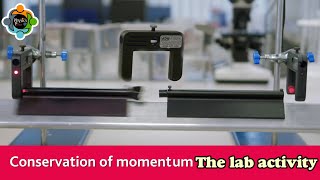 Conservation of Momentum  The Lab Experiment [upl. by Rimola]