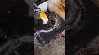 This Cleaning Powder Is Amazing stovecleaning kitchencleaning diy cleanwithme cleaningtips [upl. by Eidnil30]