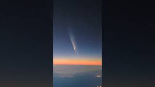 Comet A3 a Window Seat View shorts science space milkyway [upl. by Adnuhsal462]