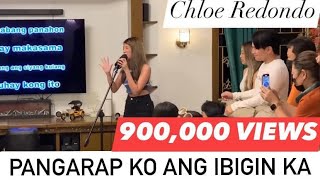 Chloe Redondo TRENDING Version  PANGARAP KO ANG IBIGIN KA  Gello Marquez’ House Blessing [upl. by Tierell44]