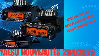 YAESU nouveautés 2025  FTM150E ASP  FT3185E ASP  FT3165EASP [upl. by Corbie52]