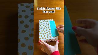 Card pocket gift wrapping technique giftideas giftwrapping wrapping Christmas gifting [upl. by Bibbye646]