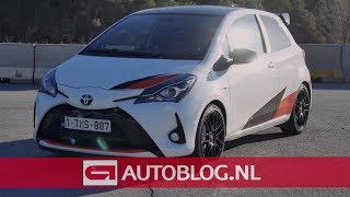 Zo leuk is de nieuwe Yaris GRMN op het circuit [upl. by Thisbee]