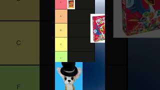 Cereal tier list￼￼ [upl. by Latrina]