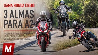 GAMA HONDA CB500  Prueba y Opinion [upl. by Holub]