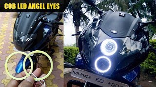 How To Install Angel Eyes In Pulsar 220 [upl. by Barolet847]