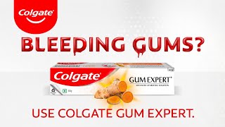 Treat bleeding gums with Colgate Gum Expert  English [upl. by Jule]