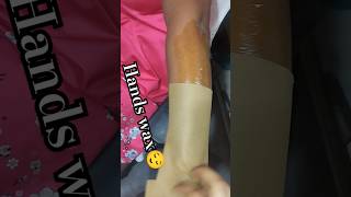 Hands waxbodywaxing waxing waxviralshort skincare bikne waxbikneviralshortviralreels viral [upl. by Rhoda24]