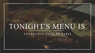 French Food Entrecôte French Steak Sauce Green Steak Sauce [upl. by Illoh833]