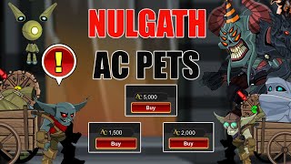 AQW 5000AC Nulgath Quest Pets  Are They Still Worth Buying  What Are The Other Options [upl. by Acinomaj]