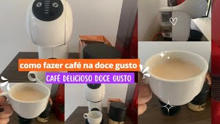 Como fazer café na doce Gusto com cápsulas da doce gusto e com cápsulas reutilizável [upl. by Favrot]