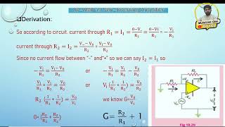 OPAMP As a NonInverting Amplifier Ch18 electrons Physics 12th [upl. by Jeannette]