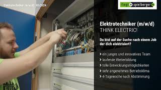 Stellenvideo Elektrotechnikerin bei FieglSpielberger [upl. by Devinna]