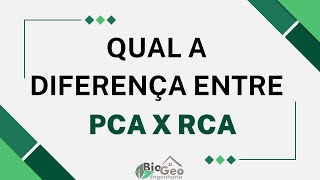 Qual a diferença entre Plano de Controle Ambiental PCA e Relatório de Controle Ambeintal RCA [upl. by Nahtaoj]