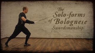 The soloforms of Bolognese swordsmanship from Giovanni dallAgocchie and Achille Marozzo [upl. by Esinrahc690]