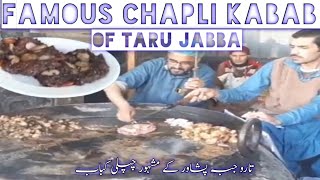 Chapli kabab  Taru jabba  Rambel kabab  Street Food in Peshawar  QJM TV [upl. by Ailyt835]