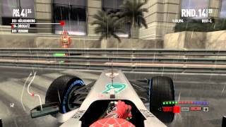 Lets Play F1 2012 MOD 50 GERMANDEUTSCH MONACO MONTE CARLO Rennen [upl. by Alyaj193]