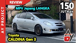 Toyota Caldina 2005 AT Gen 3  Sport Wagon Langka di Indonesia [upl. by Natica911]