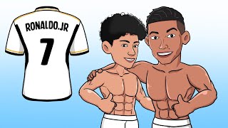 Cristiano Ronaldo Junior  New Star New Legend  Ronaldos Relationship With Cristiano Jr [upl. by Mann]