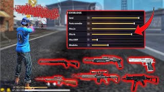 Free Fire Headshot setting 2024 ⚡️ Best Sensitivity Settings ⚙️ Headshot hack  headshot trick 10 [upl. by Harold]