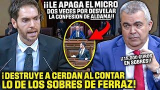 SERGIO SAYAS HUNDE a CERDÁN🔥¡AL DESTAPAR CÓMO ALDAMA LE PAGÓ MILES DE €UROS EN SOBRES🔥Y LE CENSURAN [upl. by Gravante]