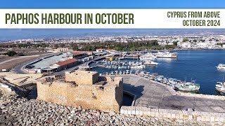 Paphos Harbour From Above [upl. by Anali]