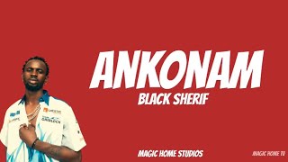 Black SherifAnkonam lyrics video [upl. by Oaht]