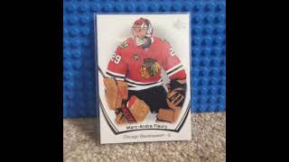 MarcAndre Fleury Chicago Sp Hockey Card [upl. by Appolonia1]