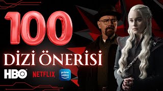 100 Yabancı Dizi Önerisi  Muhteşem Dizi Önerileri [upl. by Oijimer137]