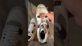 Jordan 4 DHGate VS StockXKicks Comparison 🔌 [upl. by Ydnes]