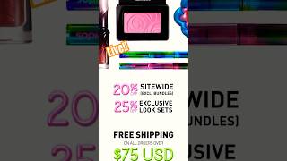 Kaleidos Indie Brand  Black Friday Sale kaleidosmakeup indie makeup eyeshadow blush [upl. by Eitsrik]