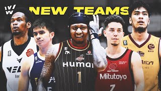 5 Pinoy Stars na LUMIPAT ng team sa Japan BLeague [upl. by Antipas963]