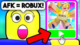 I Found a NEW FREE ROBUX GAME 😱 AFK for Robux [upl. by Layor]